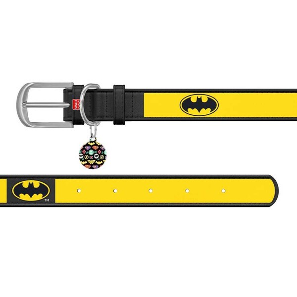 Collar Waudog Batman Desenli QR Pasaportlu Köpek Boyun Tasması 38-49 Cm (0025-1004-01) - Thumbnail