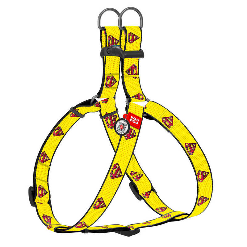 0710-2014 WAUDOG Nylon dog harness with QR passport, 