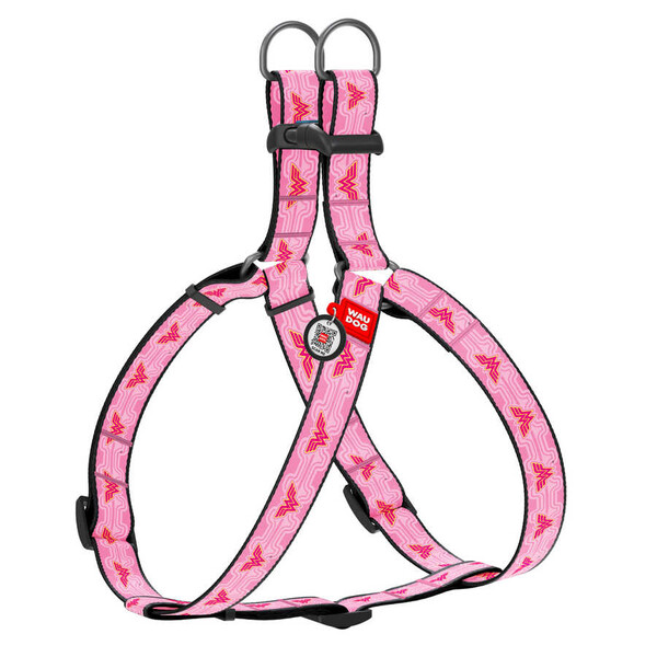 0710-2015 WAUDOG Nylon dog harness with QR passport, 