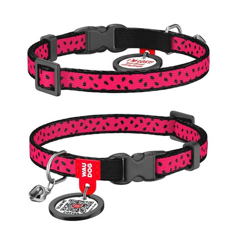 Collar QR Pasaportlu Kedi ve Ufak Irk Köpek Boyun Tasması 20-30 Cm 10 MM