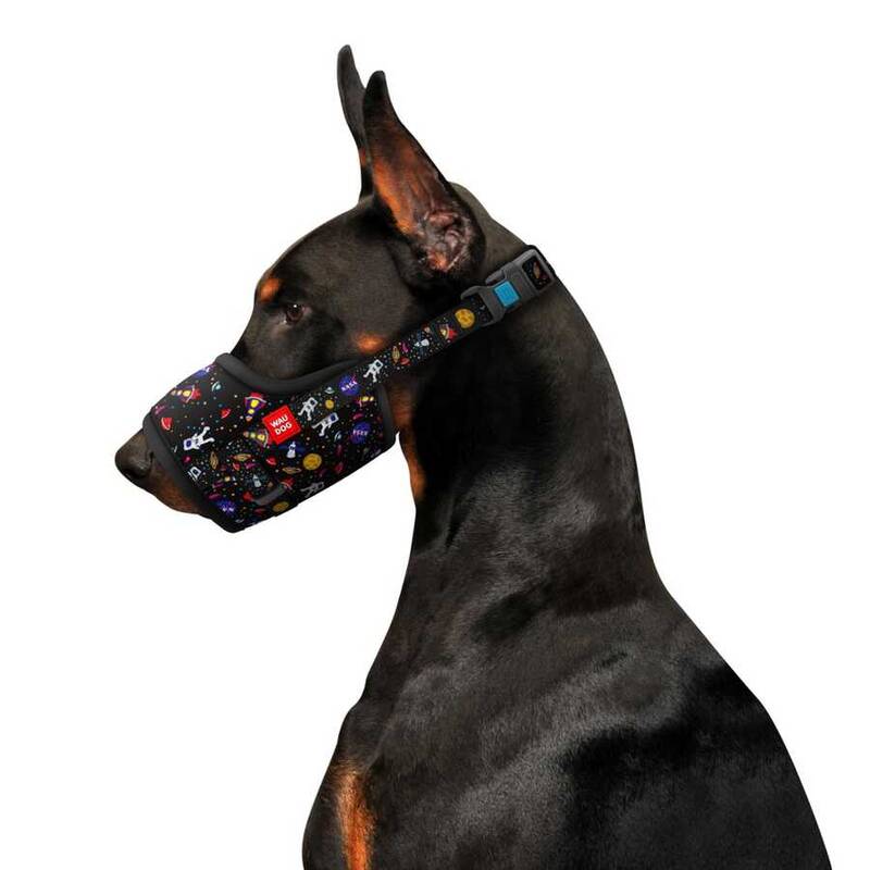 5388-WAUDOG Nylon dog muzzle 