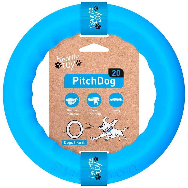 Collar PitchDog Plastik Halka Köpek Oyuncağı Mavi 20 Cm (62372)