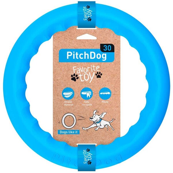 Collar Pitchdog İnteraktif Köpek Oyuncağı 28 Cm Mavi (62374) - Thumbnail