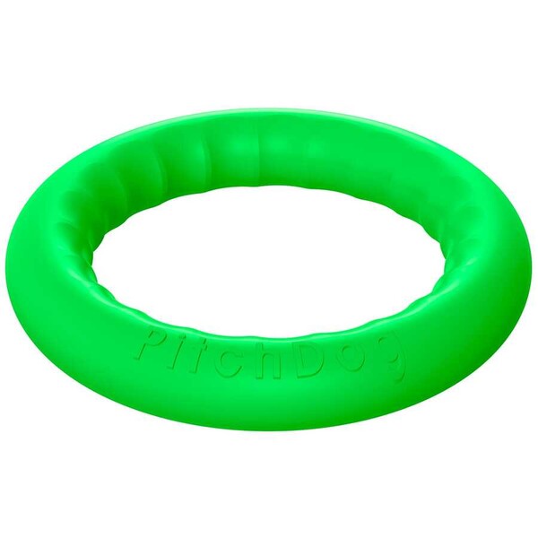 62385-PitchDog30, fetch ring (diameter 28 cm) lime green - Thumbnail