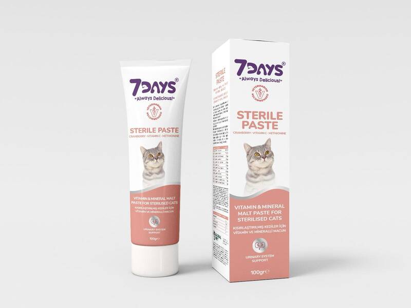 7 Days Sterilise Paste 100 Gram - Kısırlaştırılmış Kediler İçin Macun