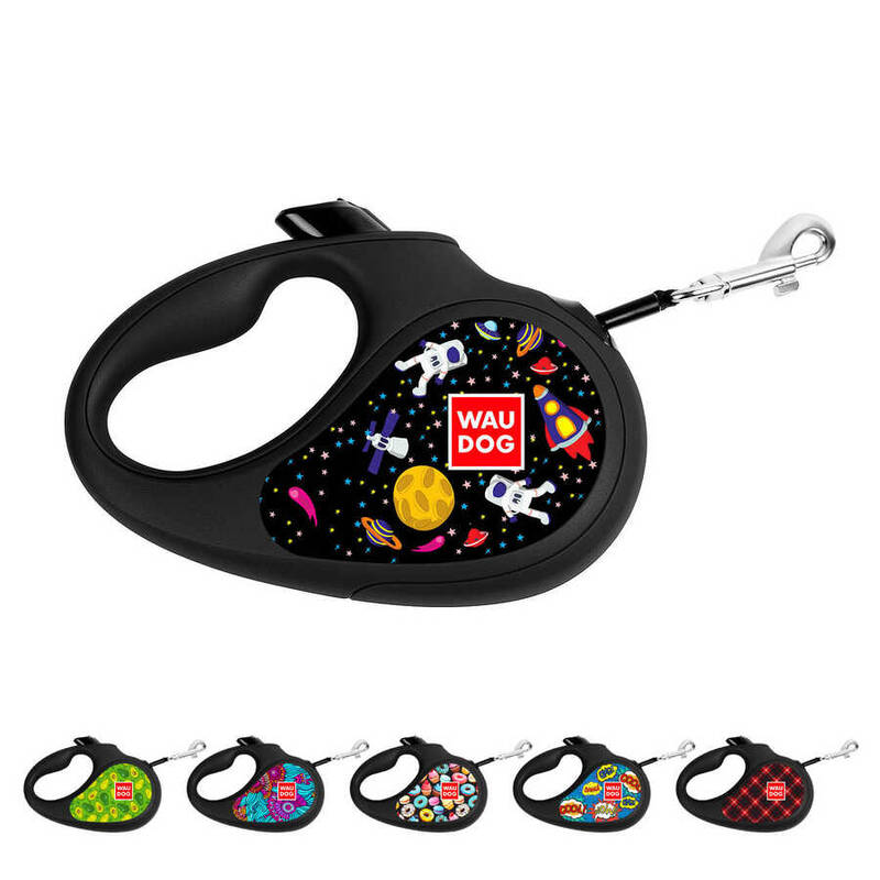 8123-0047-01 WAUDOG R-leash retracteble dog leash, 