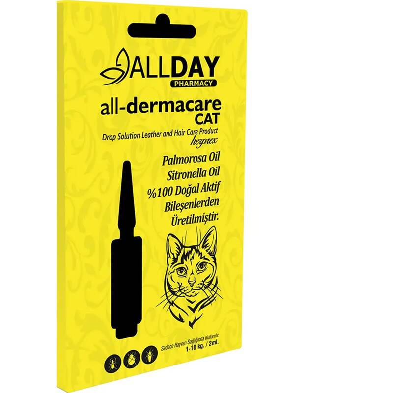 ALL-174440 ALLDAY ALL-DERMACARE CAT 2 ML 1-10 KG