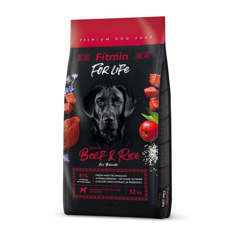 Fitmin For Life Beef Biftekli Köpek Maması - 12 kg