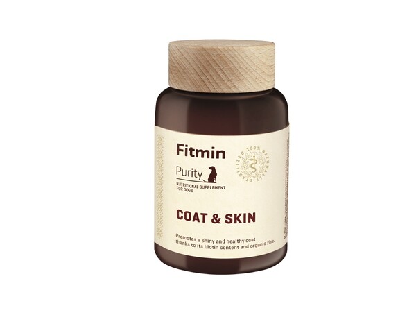 Fitmin - Fitmin Purity Coat & Skin – 160 g Köpek Tüy Dökümü Engelleyici Biotin-Çinko