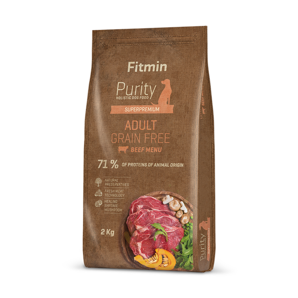 Fitmin - Fitmin dog Purity GF Adult Beef - 2 kg