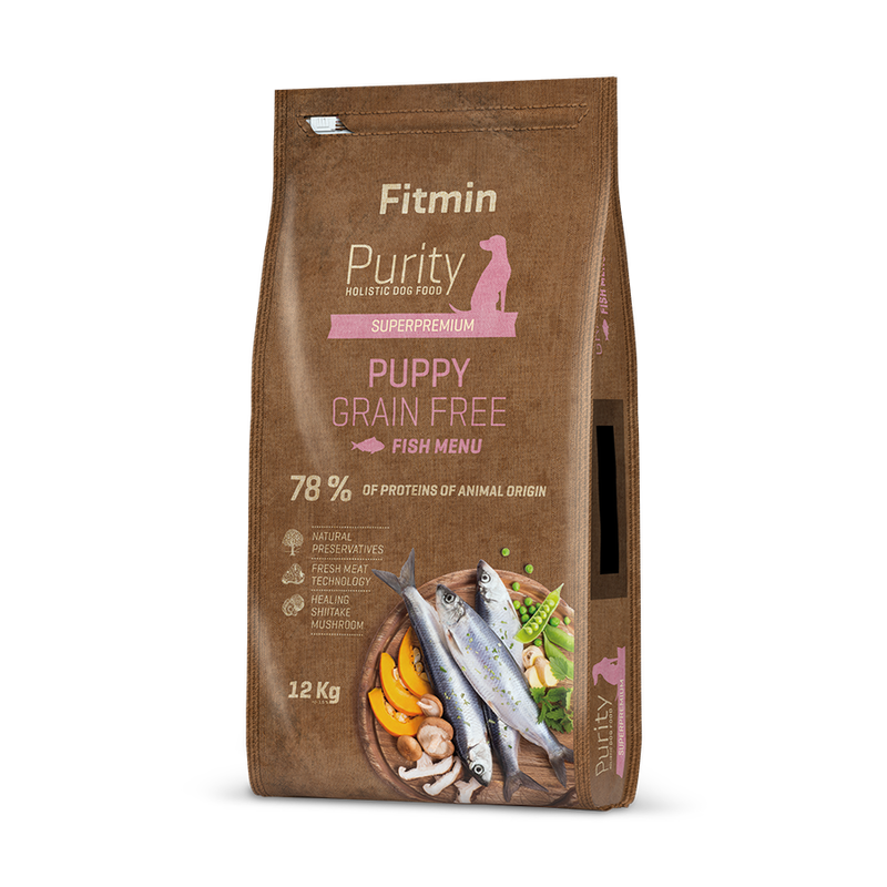 Fitmin dog Purity GF Puppy Fish - 12 kg