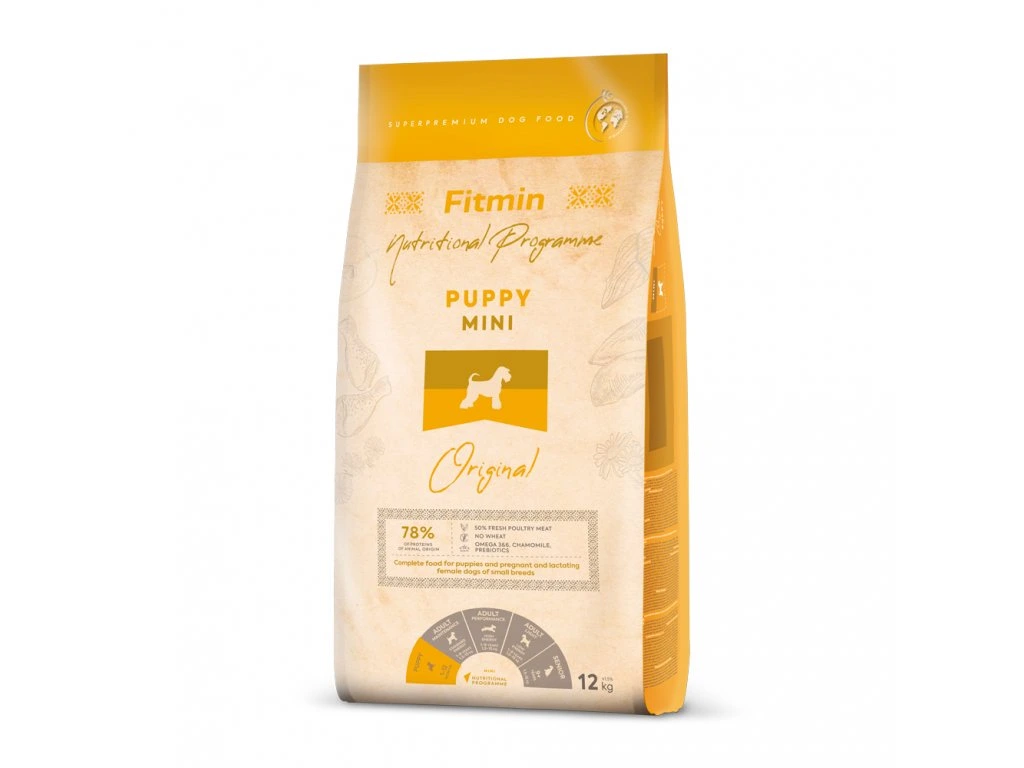 Fitmin - Fitmin Mini Puppy Ufak Irk Yavru Köpek Maması 12 Kg