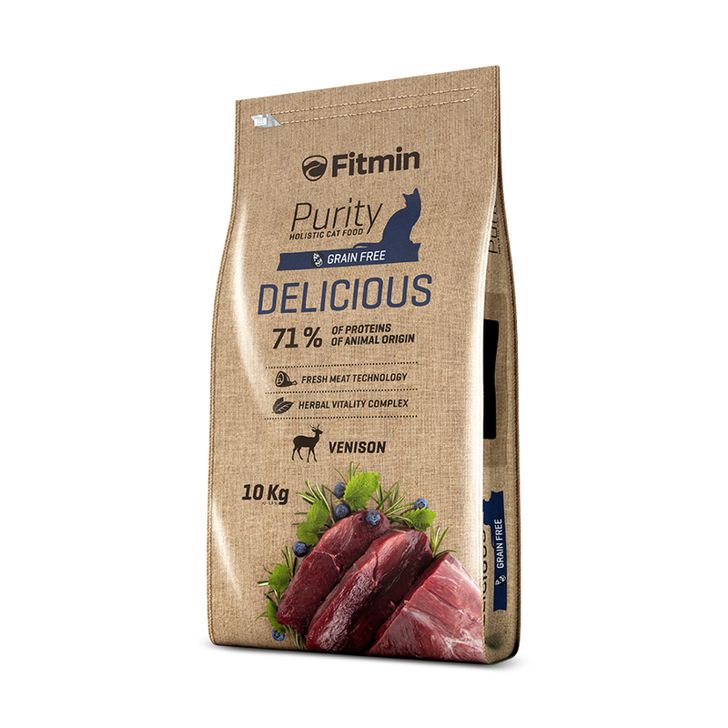 Fitmin Purity Delicious Taze Av Etli Yetişkin Kedi Maması 10 Kg