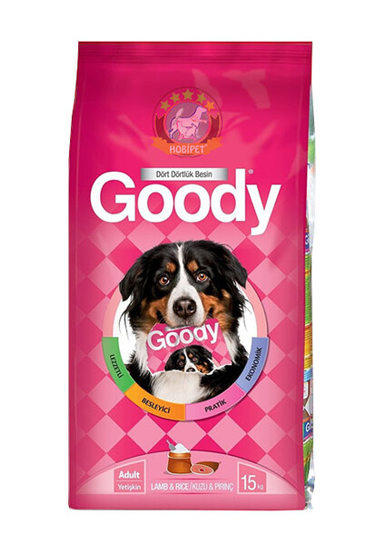 Goody - GOODY KUZU ETLİ VE PİRİNÇLİ 15 KG