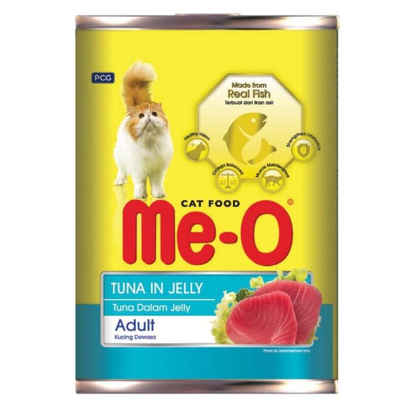 TR5CC2N90400 Meo Jöle İçinde Ton Balıklı Yetişkin Kedi Konserve 400 Gram (24 AD)