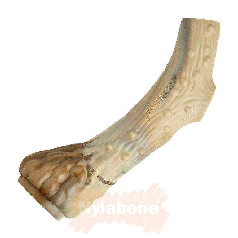 Nylabone Geyik Aromalı Köpek Çiğneme Kemiği L