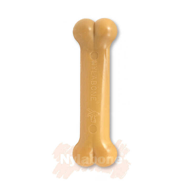 Nylabone Domuz Pastırması Aromalı Köpek Çiğneme Kemiği L