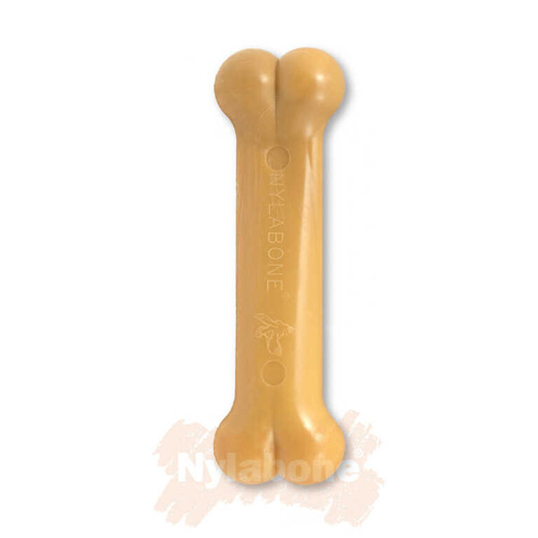 Nylabone Domuz Pastırması Aromalı Köpek Çiğneme Kemiği M - Thumbnail