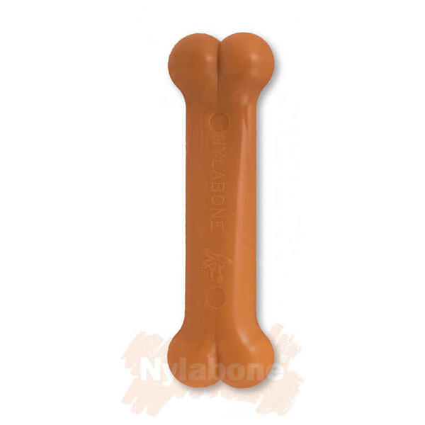 Nylabone Domuz Pastırması Aromalı Köpek Çiğneme Kemiği S - Thumbnail