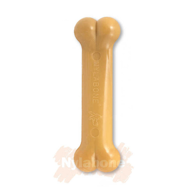 Nylabone Domuz Pastırması Aromalı Köpek Çiğneme Kemiği XS - Thumbnail