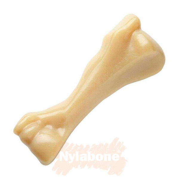 Nylabone Tavuk Aromalı Köpek Çiğneme Kemiği XXL - Thumbnail