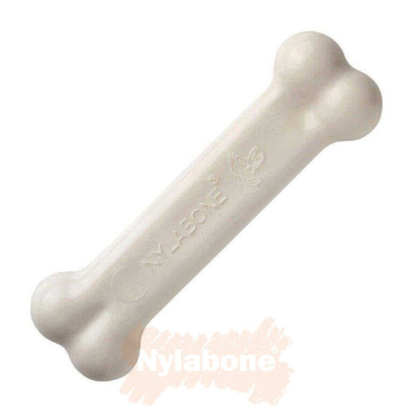 Nylabone Tavuk Aromalı Köpek Çiğneme Kemiği M - Thumbnail