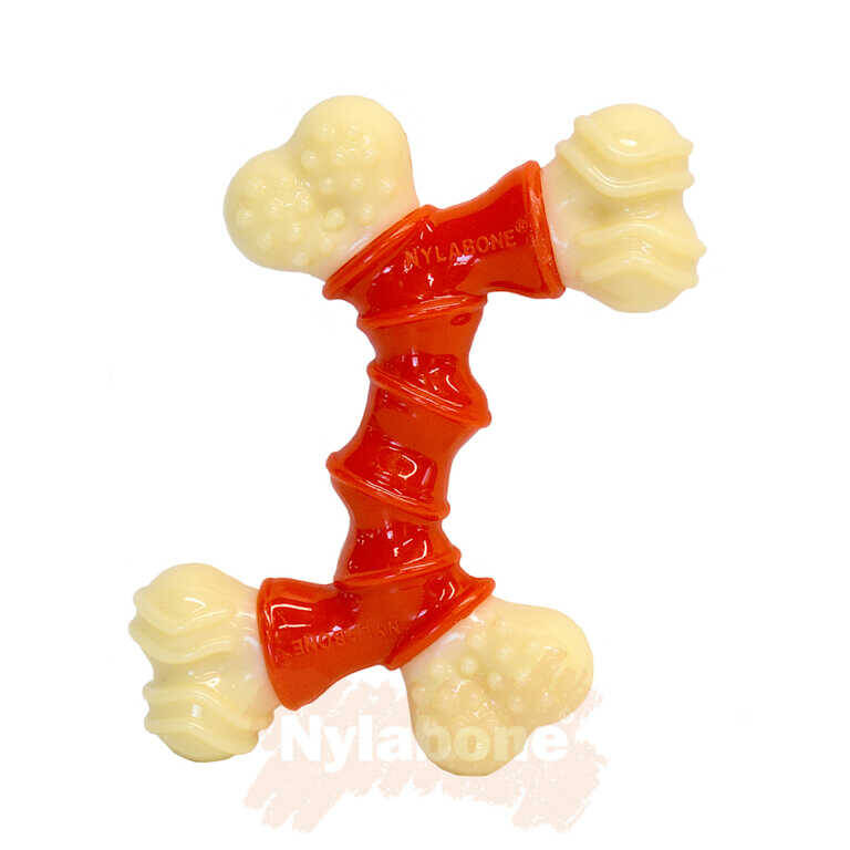 Nylabone Domuz Pastırması Aromalı Köpek Çiğneme Kemiği XL