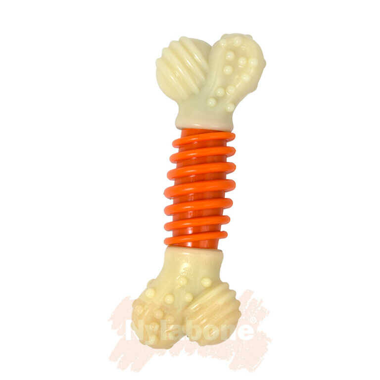 Nylabone Domuz Pastırması Aromalı Köpek Çiğneme Kemiği S