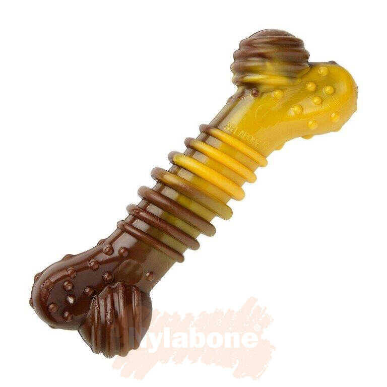 Nylabone Biftek ve Peynir Aromalı Köpek Çiğneme Çubuğu M