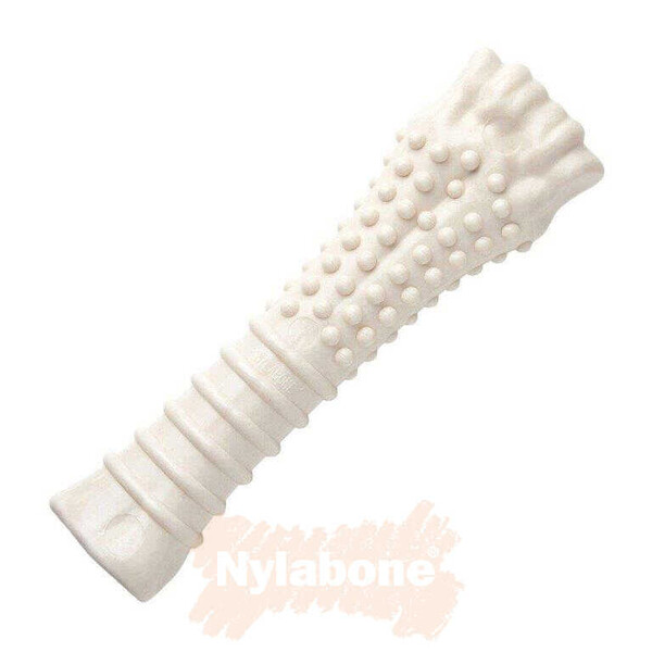 Nylabone Tavuk Aromalı Köpek Çiğneme Kemiği XL - Thumbnail