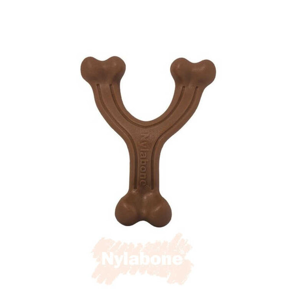 Nylabone Bizon Aromalı Köpek Çiğneme Kemiği S - Thumbnail