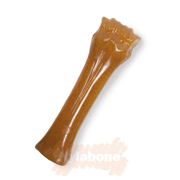 Nylabone Tavuk Aromalı Yavru Köpek Çiğneme Kemiği XL - Thumbnail