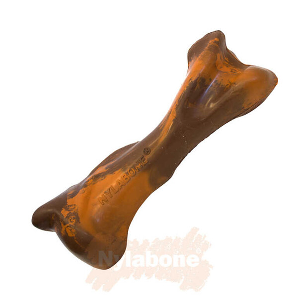 Nylabone Biftek ve Gravy Sos Aromalı Köpek Çiğneme Kemiği S - Thumbnail