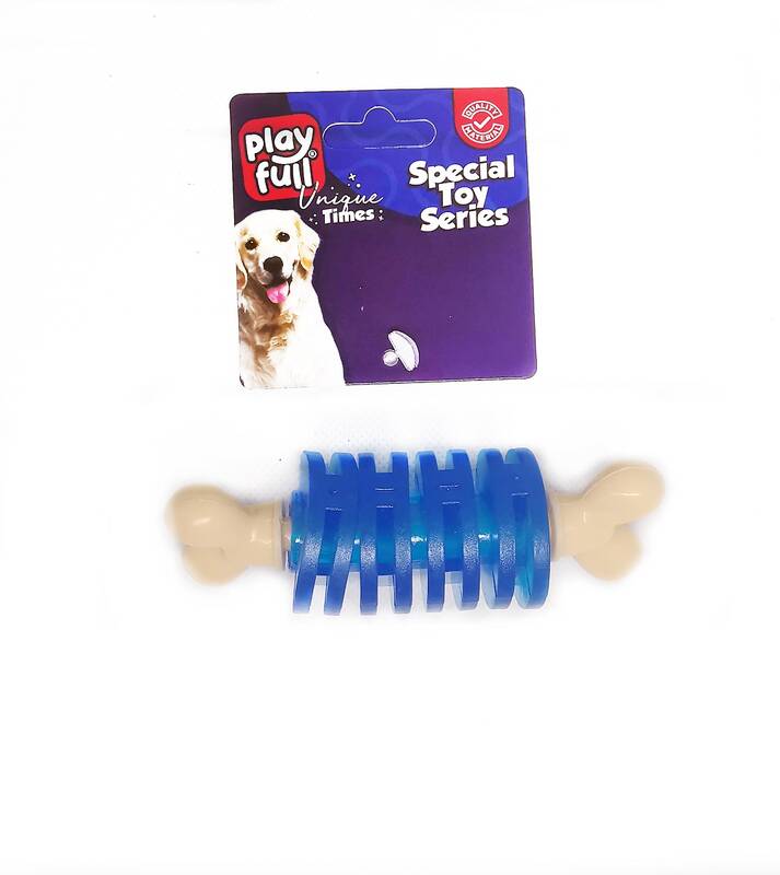 PF-4009 Playfull Plastik Halka Köpek Çiğneme Oyuncağı 10x3 Cm