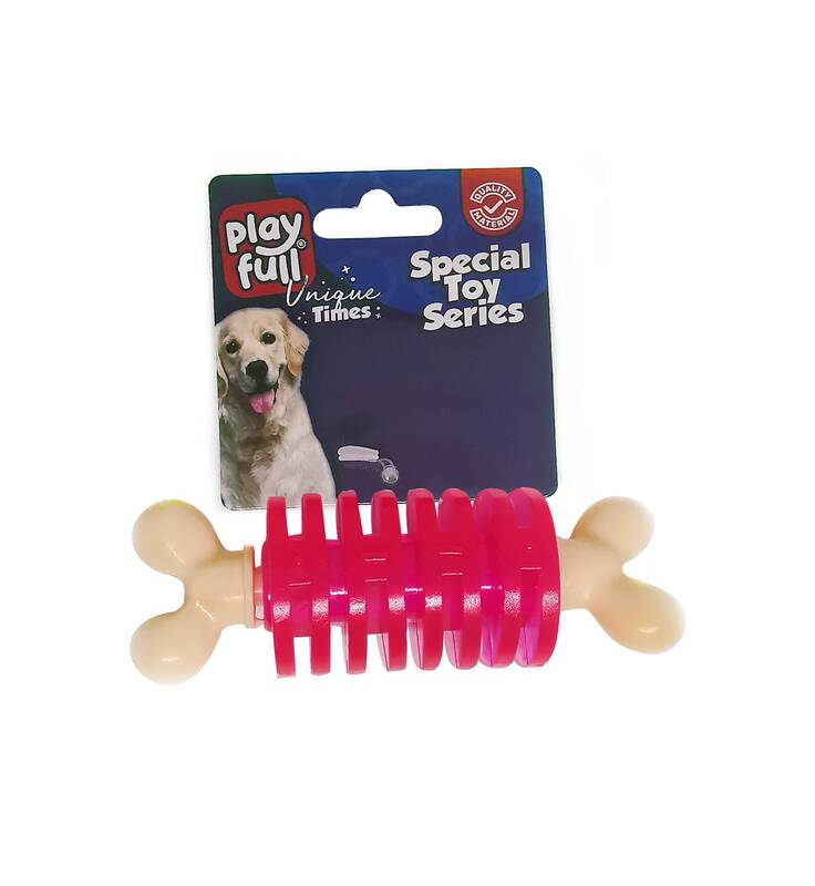 PF-4009 Playfull Plastik Halka Köpek Çiğneme Oyuncağı 10x3 Cm