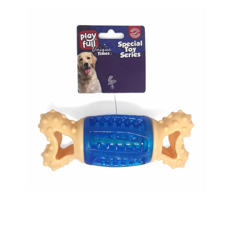 PF-4010-Playfull Dog Chew Plastik Köpek Oyuncağı 13x4 Cm