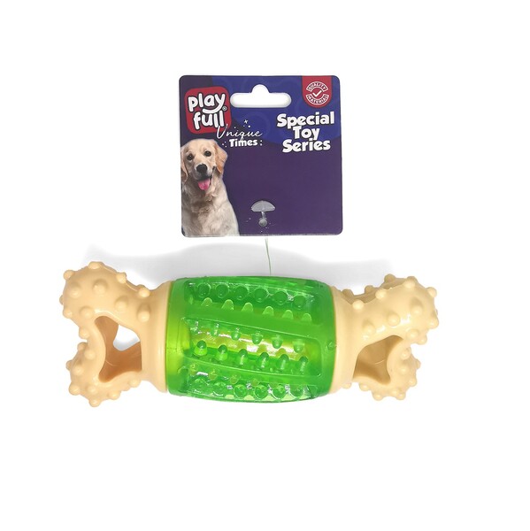 PF-4010-Playfull Dog Chew Plastik Köpek Oyuncağı 13x4 Cm - Thumbnail