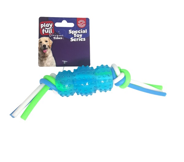PF-4012-Playfull Dog Chew Plastik Köpek Oyuncağı 18 Cm - Thumbnail
