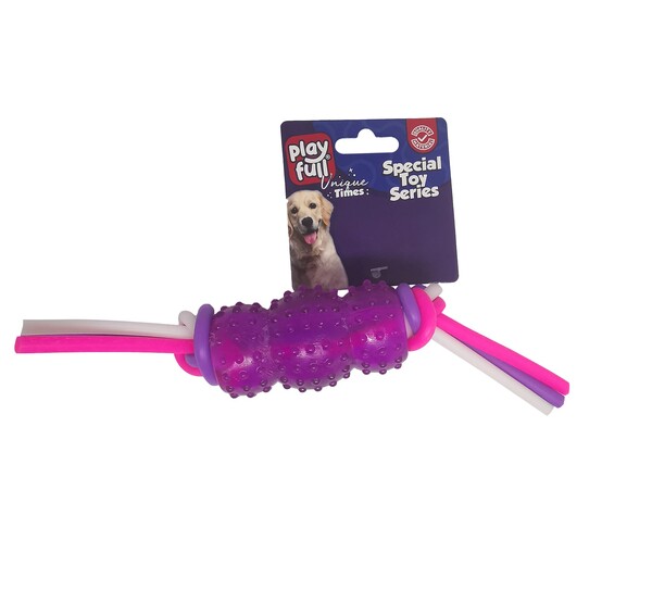 PF-4012-Playfull Dog Chew Plastik Köpek Oyuncağı 18 Cm - Thumbnail