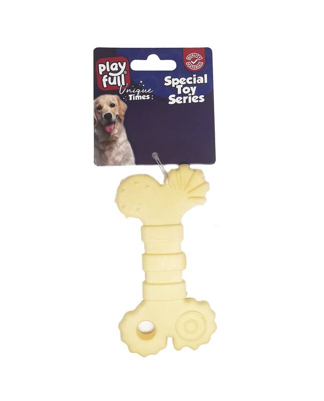 PF-4045-Playfull Plastik Köpek Oyuncağı 10x5,5 Cm