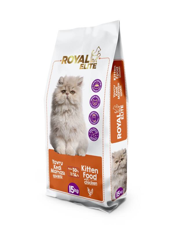 Royal Elite Tavuklu Yavru Kedi Maması 15 Kg