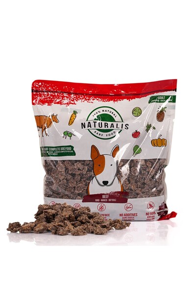 Naturalis Barf - Naturalis Smart Barf 100% Natural Sığır Etli Yetişkin Köpek Maması 5 Kg