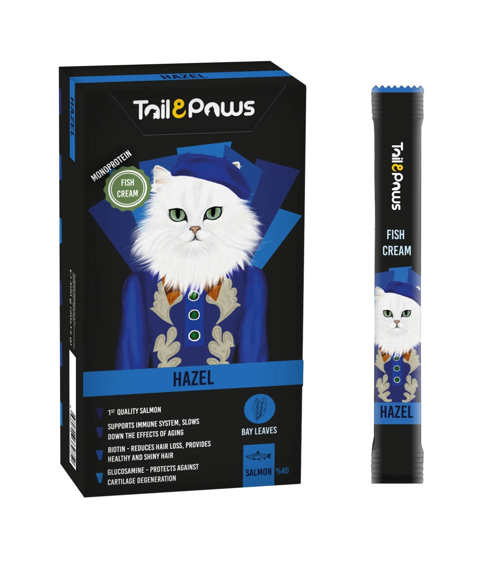 Tail Paws HAZEL - FISH 15 g x 20 Adet