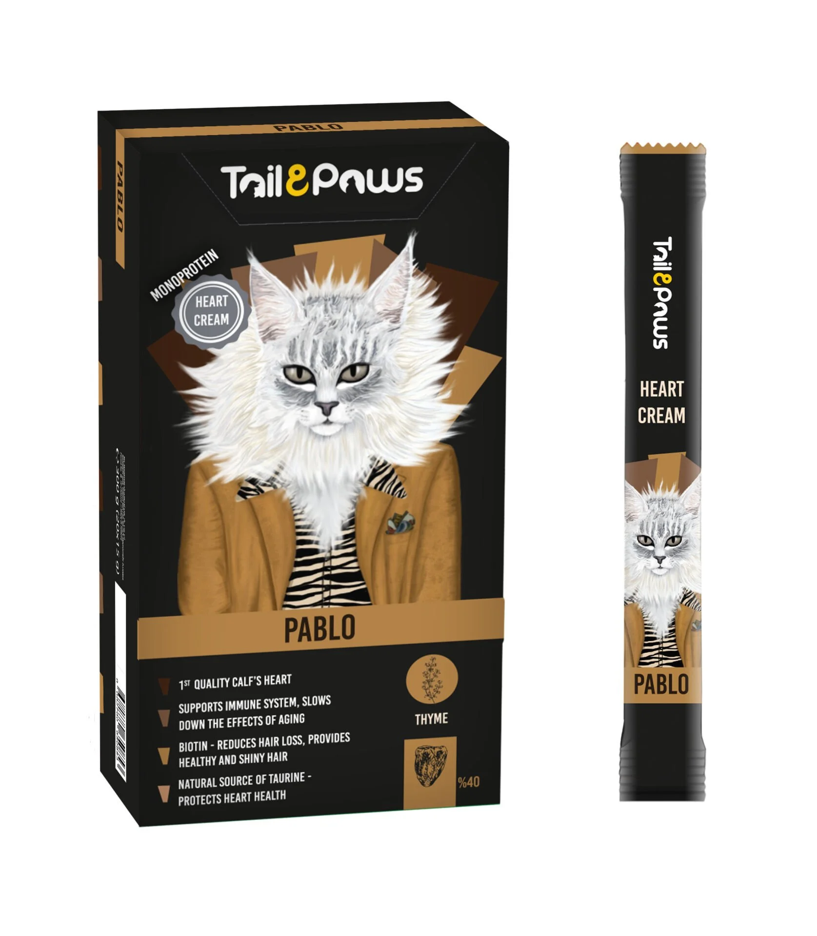 Tail Paws PABLO - HEART 15 g x 20 Adet