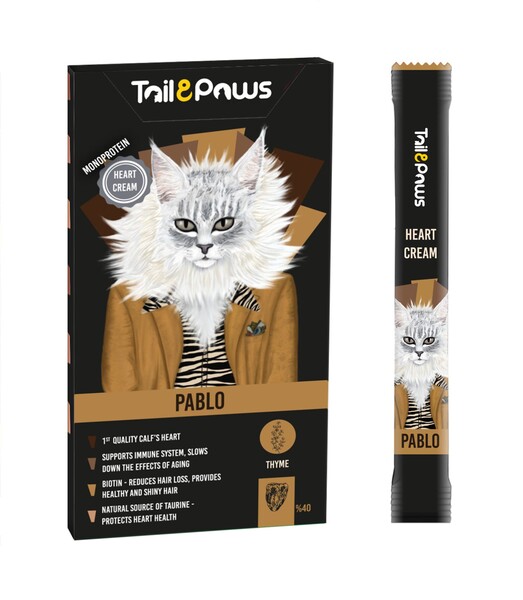 Tail Paws - Tail Paws PABLO - HEART 15 g x 5