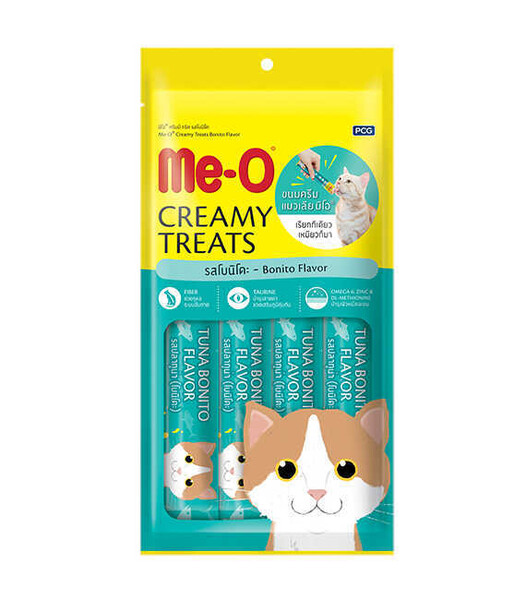 Meo - Me-O Creamy Treat Kurutulmuş Ton Balığı 4x15gr (12 adet)