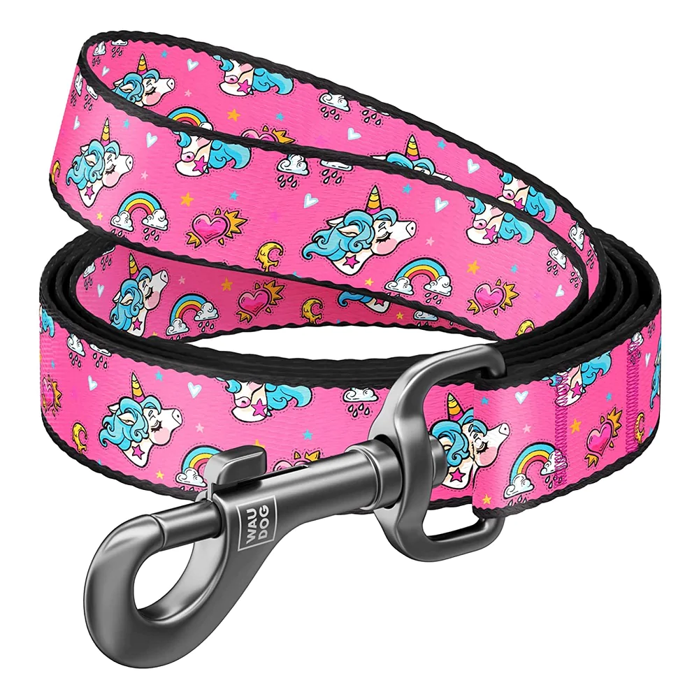 Collar WAUDOG Unicorn Gezdirme Tasması W 15 mm, L 122 cm (4916)