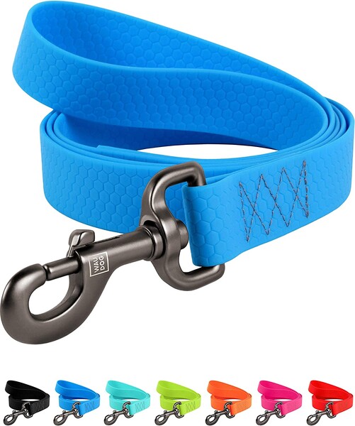 Collar - Collar WAUDOG Waterproof Gezdirme Tasması W 15 mm, L 122 cm Mavi (27312)