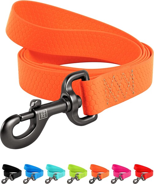 Collar - Collar WAUDOG Waterproof Gezdirme Tasması W 15 mm, L 122 cm Turuncu (27314)