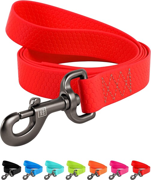 Collar - Collar WAUDOG Waterproof Gezdirme Tasması W 15 mm, L 122 cm Kırmızı (27313)